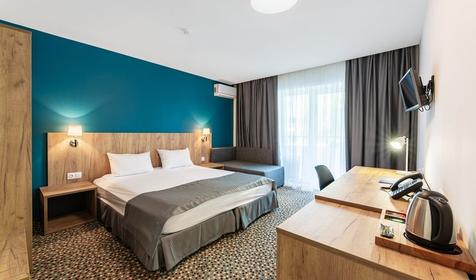 Семейный двухкомнатный четырехместный. Отель "Джемете", Анапа