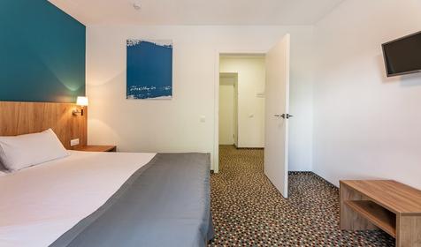 Семейный двухкомнатный четырехместный. Отель "Джемете", Анапа