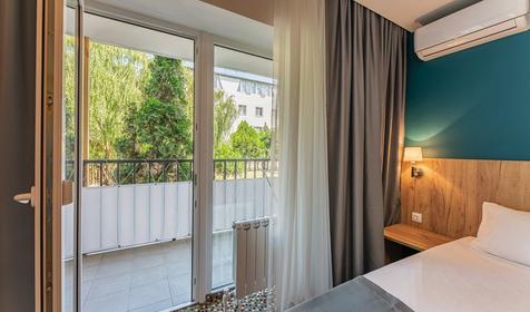 Семейный двухкомнатный четырехместный. Отель "Джемете", Анапа