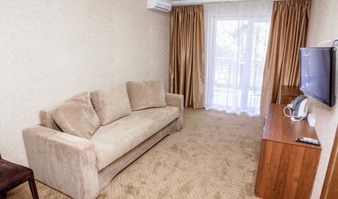 Стандарт двухкомнатный двухместный, Корпус 1. Пансионат "Кубань". Геленджик