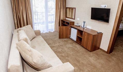 Стандарт двухкомнатный двухместный, Корпус 1. Пансионат "Кубань". Геленджик