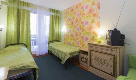 Стандарт плюс четырехместный. Отель "Морская звезда". Сочи, Лазаревское