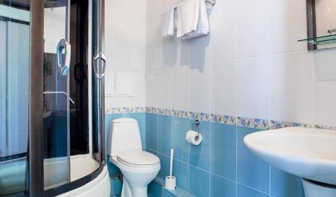 Семейный трехместный двухкомнатный с видом на море. Отель "Морской клуб". Туапсе, Небуг