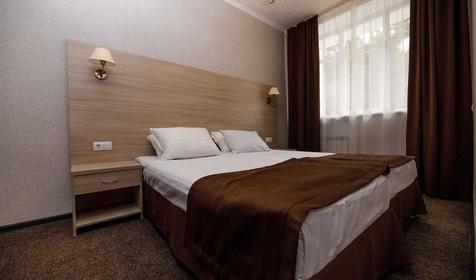 Двухкомнатный первой категории. Пансионат отдыха Кавказ, Геленджик