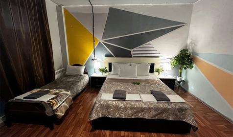 Семейный четырехместный. Мини-отель On the Shore (На Берегу). Сочи, Хоста