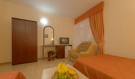 Стандарт двухместный. Отель Посейдон. Анапа, Витязево