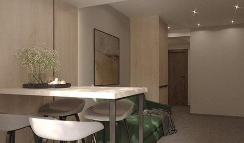 Люкс двухкомнатный. Сити парк Сочи