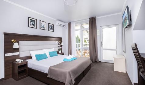 Супериор двухместный. Отель Democratia, Анапа, Сукко