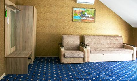 Люкс двухкомнатный. Отель "Ревю". Туапсе, Агой