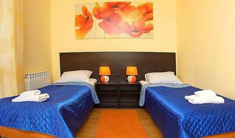 Стандарт двухместный с балконом. Отель "Центральный". Геленджик