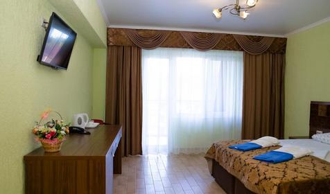 Стандарт двухместный с балконом. Отель Aqua Villa, Туапсинский р-н, с. Лермонтово, урочище Широкая Щель