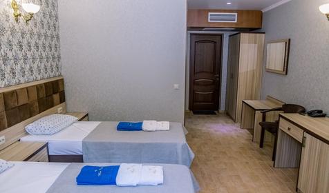 Стандарт двухместный с балконом. Отель Aqua Villa, Туапсинский р-н, с. Лермонтово, урочище Широкая Щель