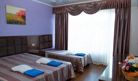 Стандарт трехместный. Отель Aqua Villa, Туапсинский р-н, с. Лермонтово, урочище Широкая Щель