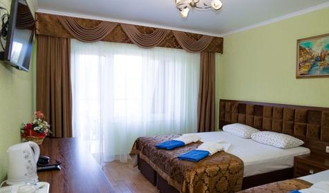Стандарт трехместный. Отель Aqua Villa, Туапсинский р-н, с. Лермонтово, урочище Широкая Щель
