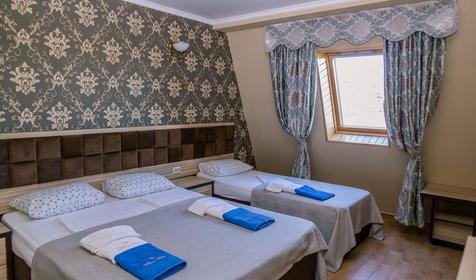 Улучшенный четырехместный. Отель Aqua Villa, Туапсинский р-н, с. Лермонтово, урочище Широкая Щель