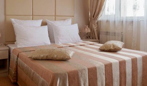 Семейный двухкомнатный. Пансионат "Кристалл Уют". Анапа, Джемете