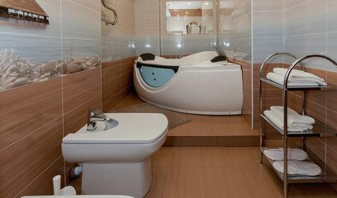 Семейный трехкомнатный. Пансионат "Кристалл Уют". Анапа, Джемете