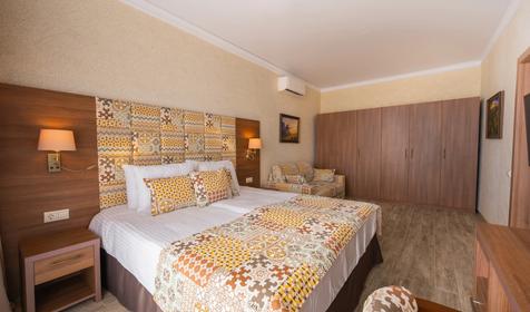 Семейный. Курортный отель Дивный Мир Капкана Бэй. Анапа, Витязево