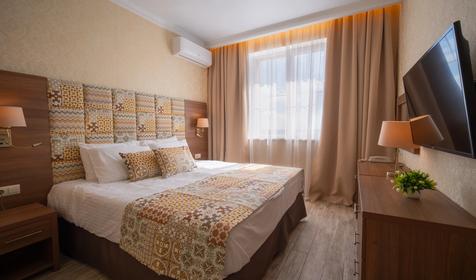 Люкс. Курортный отель Дивный Мир Капкана Бэй. Анапа, Витязево