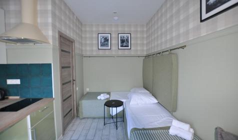 Мини трехместный. Апарт-отель Gus House (Гус Хаус). Сочи