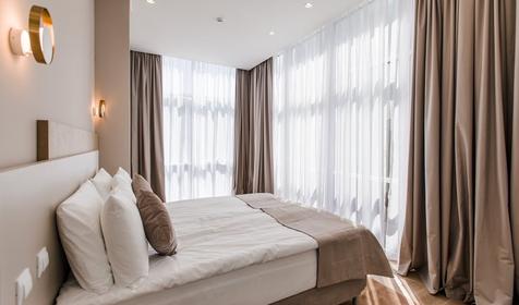 Апартаменты Делюкс двухкомнатные. Mirror Residence (Миррор Резидентс). Сочи
