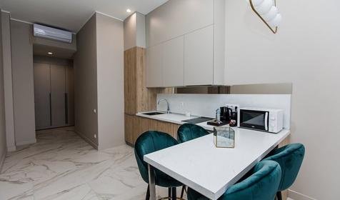 Апартаменты Делюкс двухкомнатные. Mirror Residence (Миррор Резидентс). Сочи