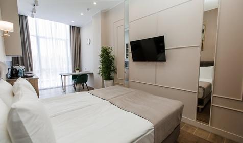 Студия Стандарт двухместная. South Mirror Residence (Саус Миррор Резидентс). Сочи
