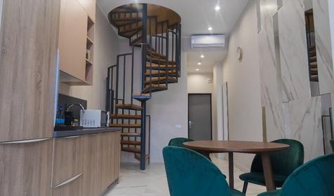 Студия двухуровневая. Mirror Residence (Миррор Резидентс). Сочи