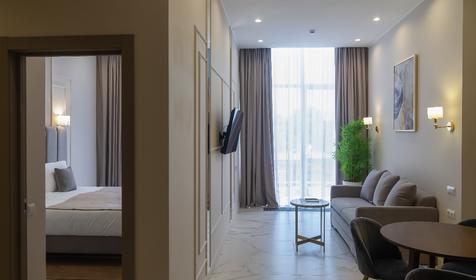 Студия Люкс. Mirror Residence (Миррор Резидентс). Сочи