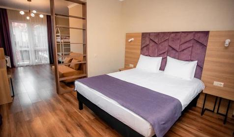 Family четырехместный. Отель Abrikos Garden. Анапа