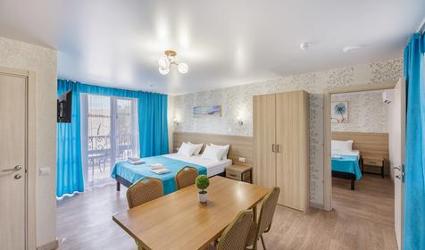 Семейные апартаменты двухкомнатные