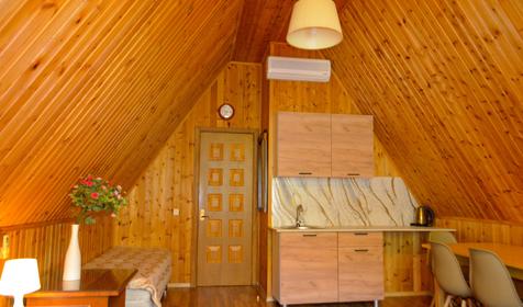 Двухкомнатный люкс мансардный