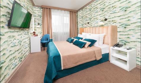 Номер Люкс двухкомнатный двухместный. Гостиничный комплекс Альбатрос, г. Анапа