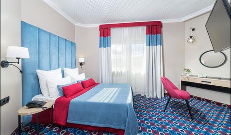 Номер Люкс двухкомнатный двухместный. Гостиничный комплекс Альбатрос, г. Анапа