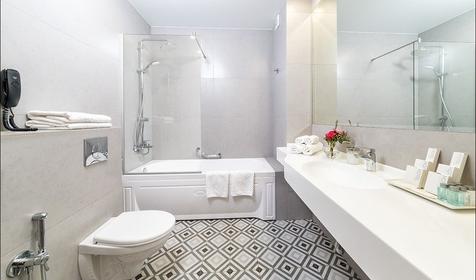 Номер Люкс двухкомнатный двухместный. Гостиничный комплекс Альбатрос, г. Анапа