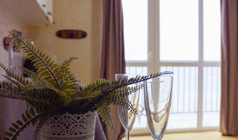 Студия с балконом