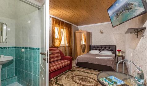 Люкс двухместный. Мини-гостиница "Розовый фонтан". Анапа, Джемете