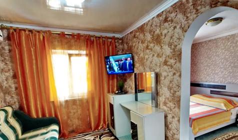 Полулюкс двухкомнатный. Мини-гостиница "Розовый фонтан". Анапа, Джемете