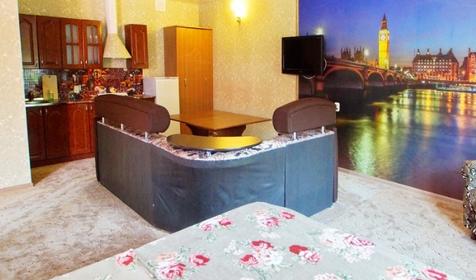 Студия с кухней. Мини-гостиница "Розовый фонтан". Анапа, Джемете