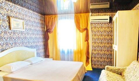 Семейный люкс двухкомнатный. Мини-гостиница "Розовый фонтан". Анапа, Джемете