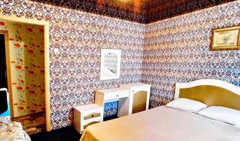 Семейный люкс двухкомнатный. Мини-гостиница "Розовый фонтан". Анапа, Джемете