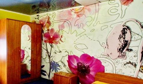 Семейный люкс двухкомнатный. Мини-гостиница "Розовый фонтан". Анапа, Джемете