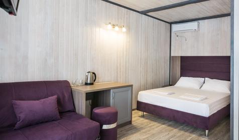 Стандарт двухместный. Отель Lotus (Лотос). Геленджик, Архипо-Осиповка