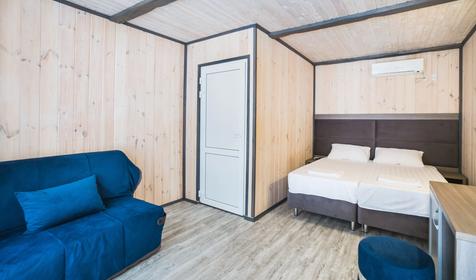 Стандарт двухместный с раздельными кроватями. Отель Lotus. Геленджик, Архипо-Осиповка