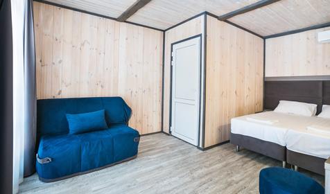 Стандарт двухместный с раздельными кроватями. Отель Lotus (Лотос). Геленджик, Архипо-Осиповка