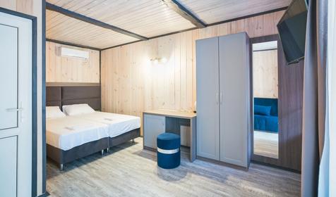 Стандарт двухместный с раздельными кроватями. Отель Lotus (Лотос). Геленджик, Архипо-Осиповка