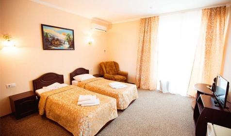 Стандарт двухместный. Отель Адмирал. Сочи, Адлер