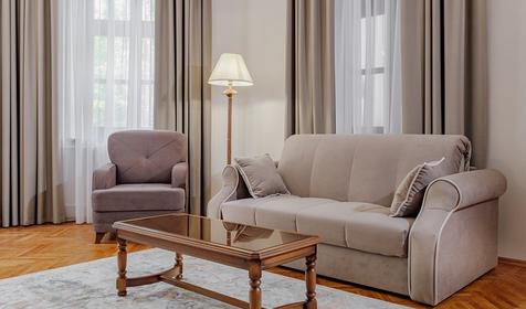 Люкс трехкомнатный. Гранд-Отель (бывш. «Им. Мориса Тореза»), г. Сочи