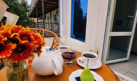 Полулюкс трехместный с террасой