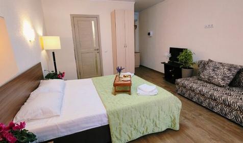 Полулюкс четырехместный с террасой